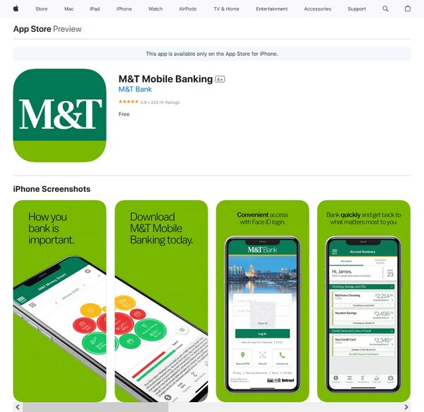 M&T Mobile Banking