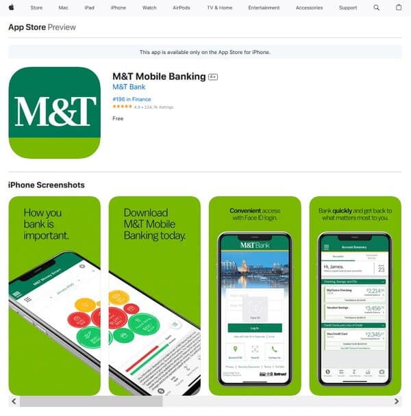 M&T Mobile Banking