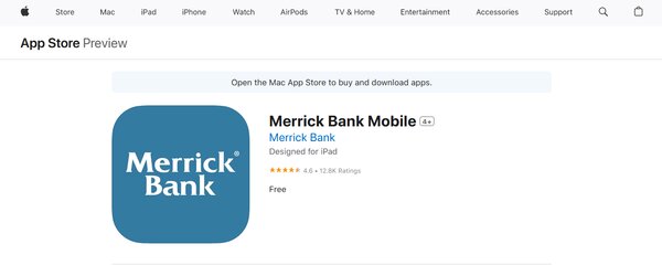 Merrick Bank App