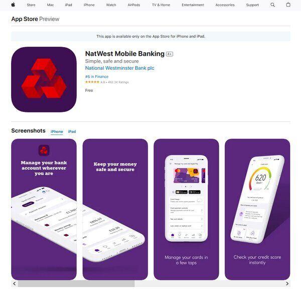 NatWest Mobile Banking