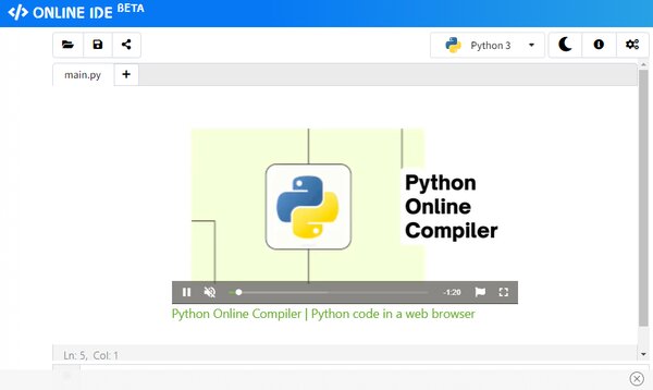 Online Python Solver