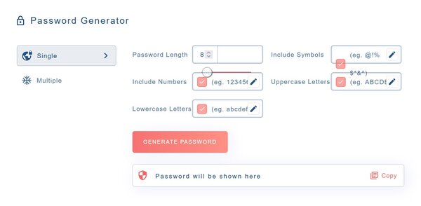 Password Creator App