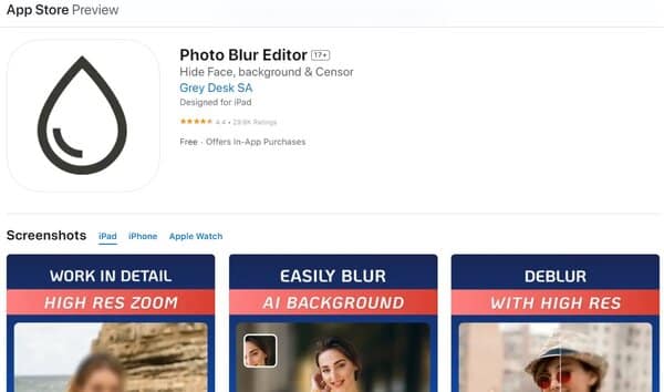 Photo Blur Editor