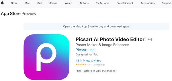 Picsart AI Spot Remover