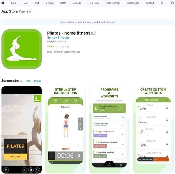 Pilates Home Fitness