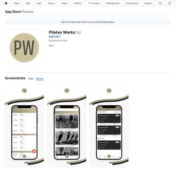 Free pilates app iphone new arrivals