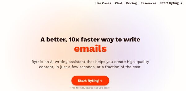 Rytr.me (AI Email Writer)