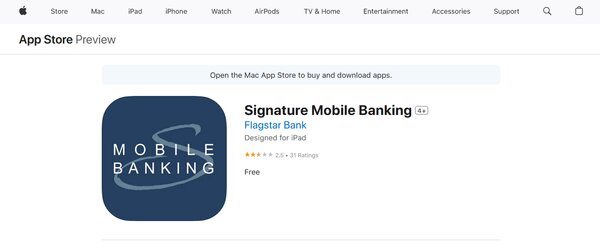 Signature Bank App