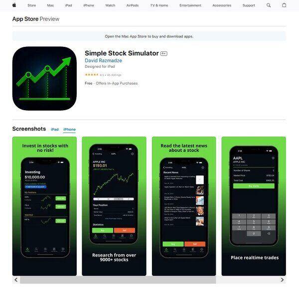 Simple Stock Simulator