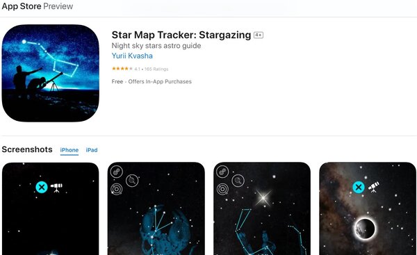 Star Map Tracker