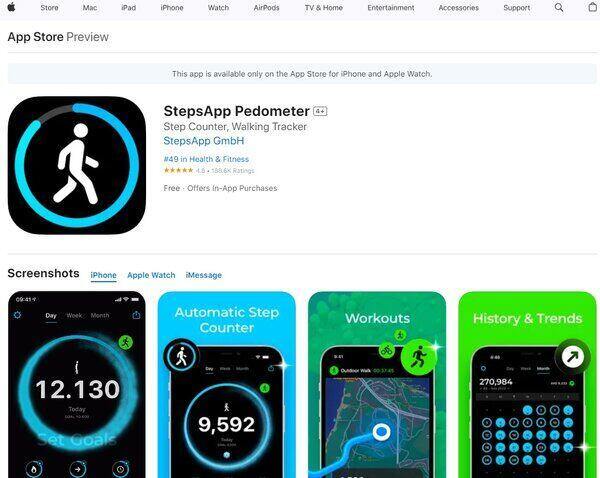 StepsApp Pedometer