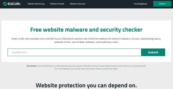 Sucuri Site Check