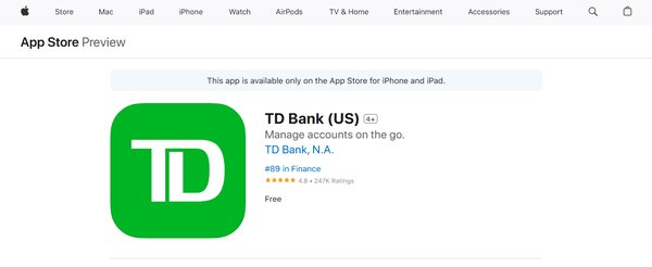 TD Bank App