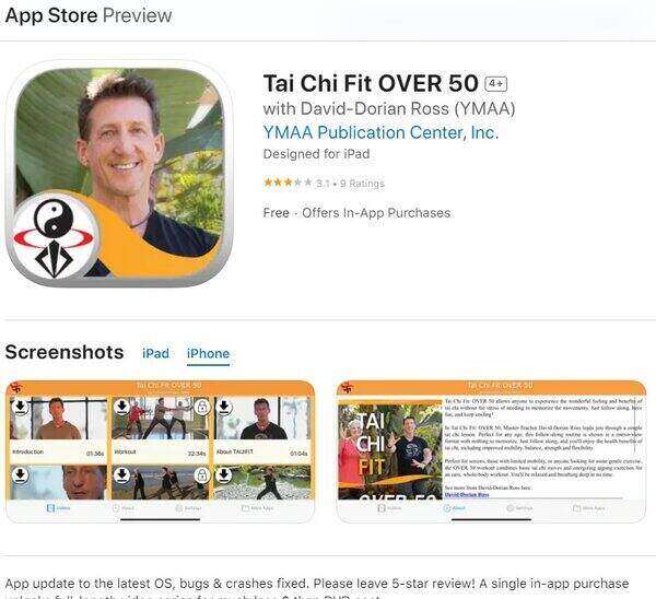 Tai Chi Fit OVER 50