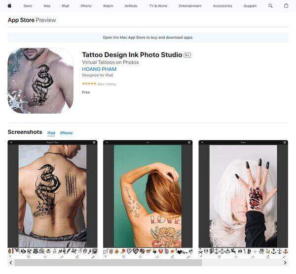 Tattoo Design Ink Photo Studio