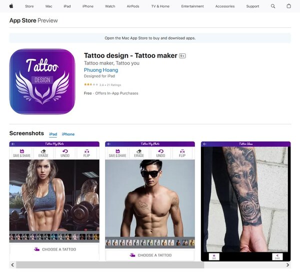 Tattoo Design & Maker