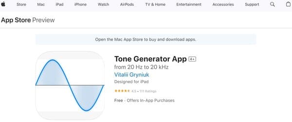 Tone Generator App