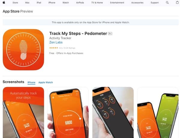 Track My Steps