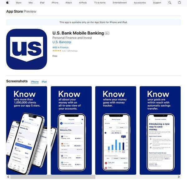 U.S. Bank Mobile Banking
