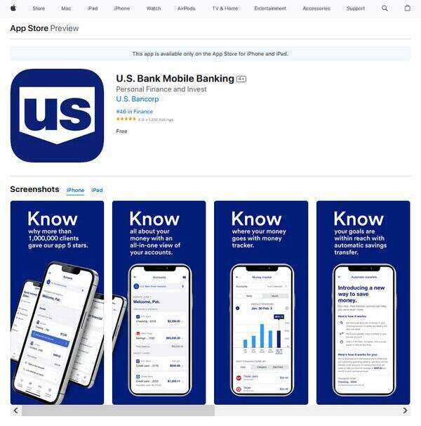 U.S. Bank Mobile Banking