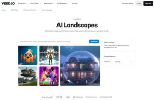 Veed.io AI-landschappen