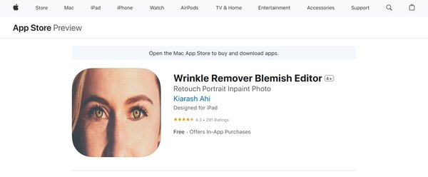 Wrinkle Remover Acne Editor