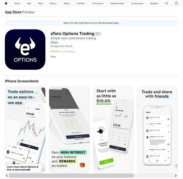 eToro Options Trading