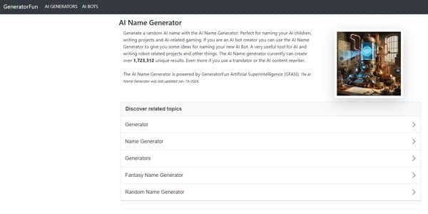 Ai Name Generator