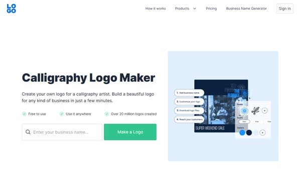 Calligraphy Logo Maker