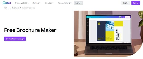 Canva Free Brochure Maker