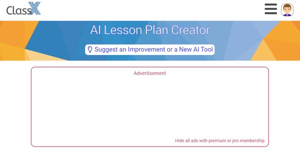 ClassX AI Lesson Plan Creator