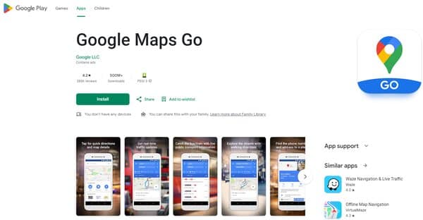 Google Maps Go