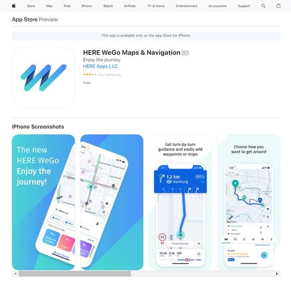 HERE WeGo Maps & Navigation