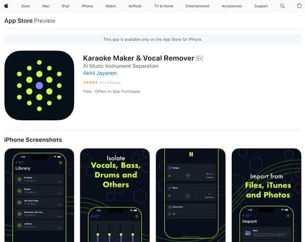 Karaoke Maker & Vocal Remover