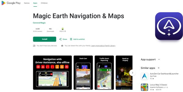 Magic Earth Navigation & Maps