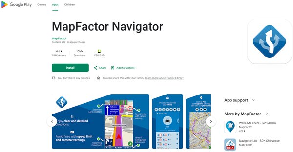 MapFactor Navigator