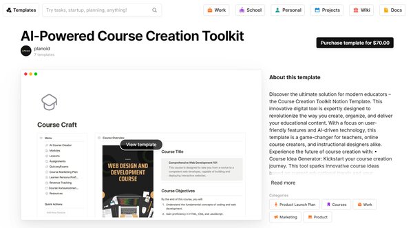 Nation AI-Powered Course Creation Toolkit