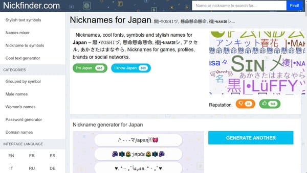 Nickfinder.com