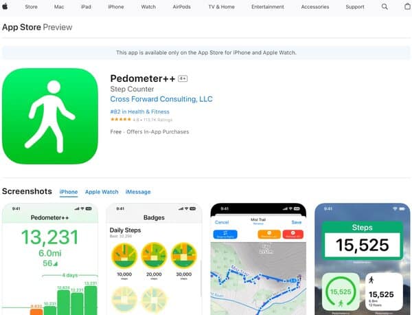 Pedometer++