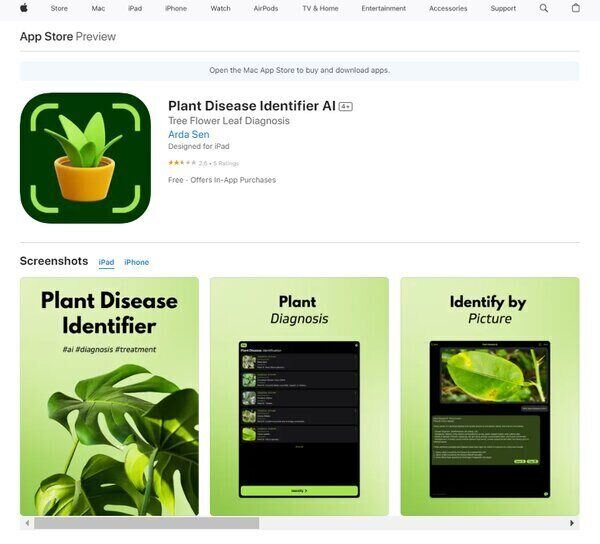 Plant Disease Identifier AI