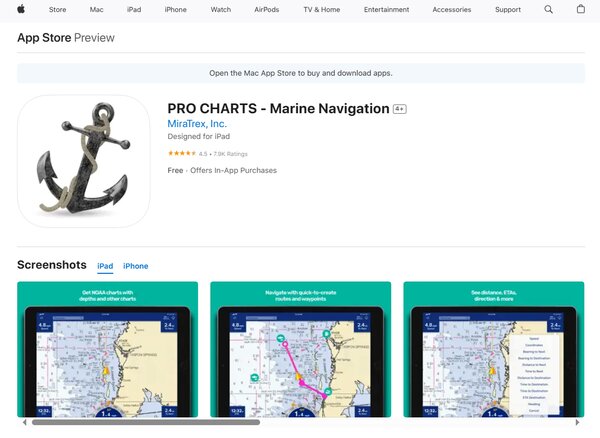 Pro Charts Marine Navigation