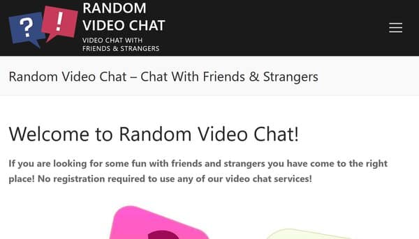 Random Video Chat