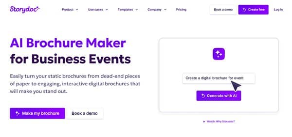Storydoc AI Brochure Maker
