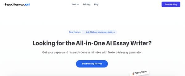 Textero AI Essay Generator