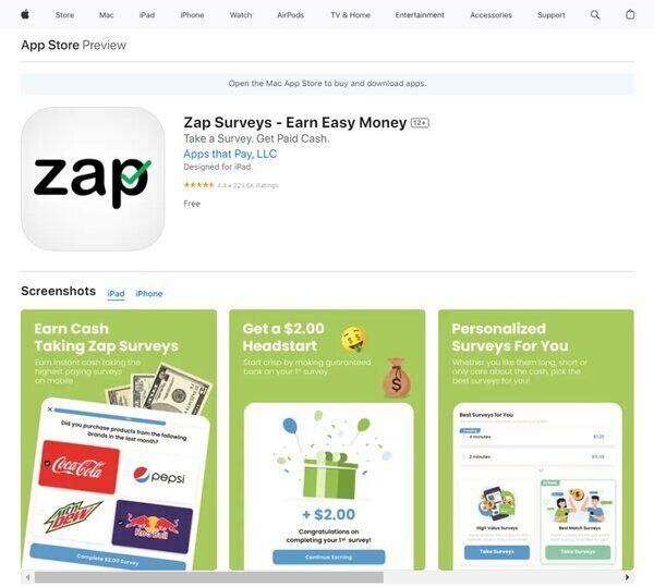 Zap Surveys