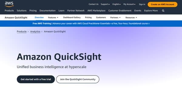 Amazon QuickSight