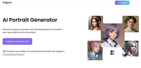 Artguri.ai Portrait Generator