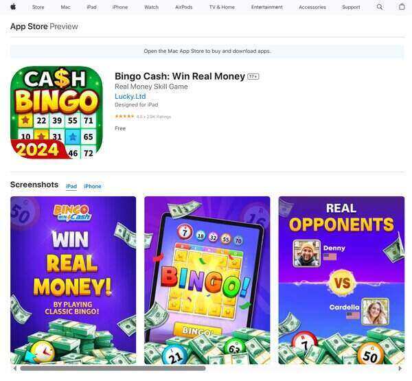 Bingo Cash Win Real Money