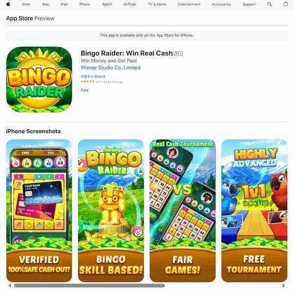 Bingo Raider Win Real Cash