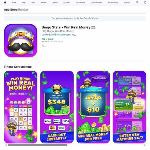 Bingo Stars Win Real Money
